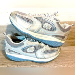 Skechers Shape Ups XF-Accelerators Toning Shoes (12320) Silver Women’s Size 7.5